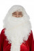 Traje de Papá Noel super deluxe de velur - conjunto completo de 13 elementos y 4 accesorios
