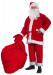 Disfraz de Papá Noel de forro polar - completo de 9 elementos