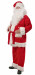 Disfraz deluxe de Papá Noel de forro polar - completo de 6 elementos