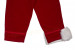 Traje de Papá Noel super deluxe de forro polar - completo de 11 elementos