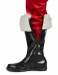 Traje de Papá Noel super deluxe de velur - conjunto completo de 13 elementos y 4 accesorios