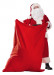 Traje de Papá Noel super deluxe de forro polar - completo de 11 elementos