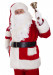 Traje de Papá Noel super deluxe de forro polar - conjunto completo de 13 elementos y 4 accesorios