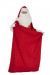 Traje de Papá Noel super deluxe de velur - conjunto completo de 13 elementos y 4 accesorios